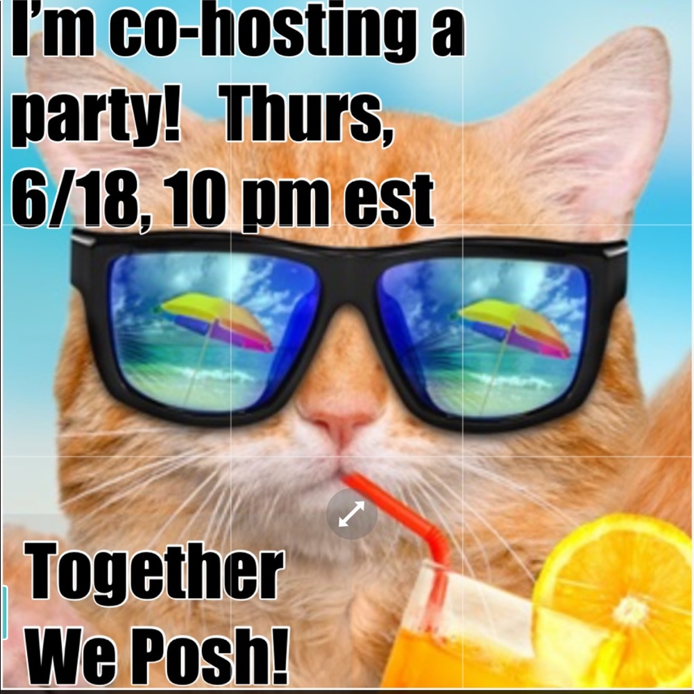 Co-hosting my 5th Posh Party, Thur, 6/18, 10pm est